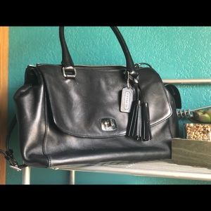 Black Coach Satchel